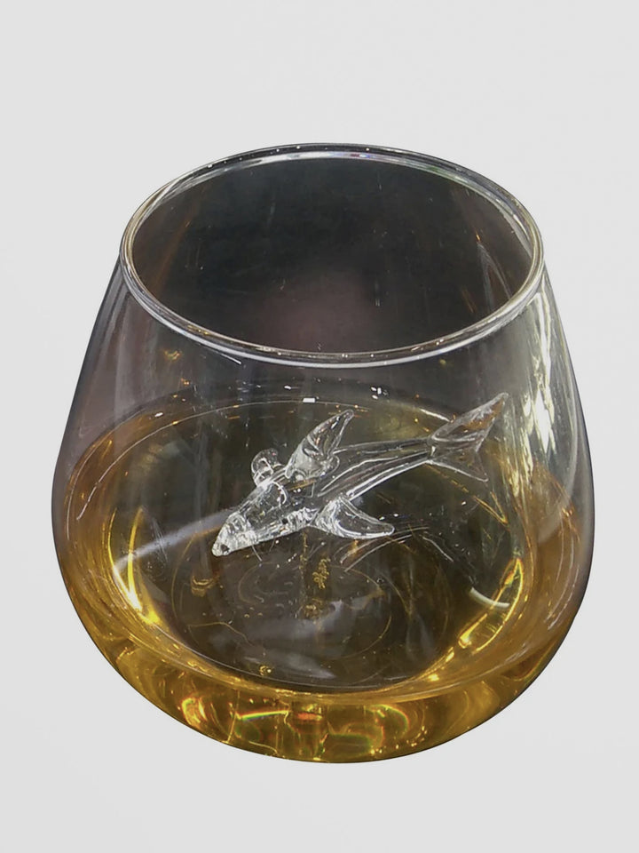 Glass Shark Wine Glass. A Fin-tastic Twist on Your Tipple Additional 2