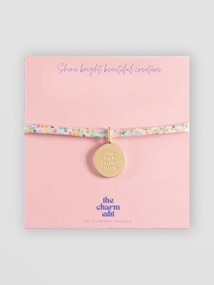 Shine Bright Beautiful Creature Charm Tie Bracelet Additional 1