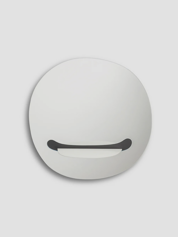 Smiling Mirror - Light Grey