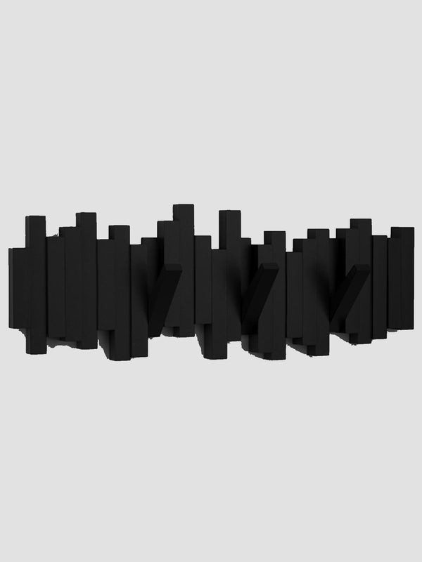 Umbra Sticks Coat Rack Black. Wall Art That Holds Your Coats Too