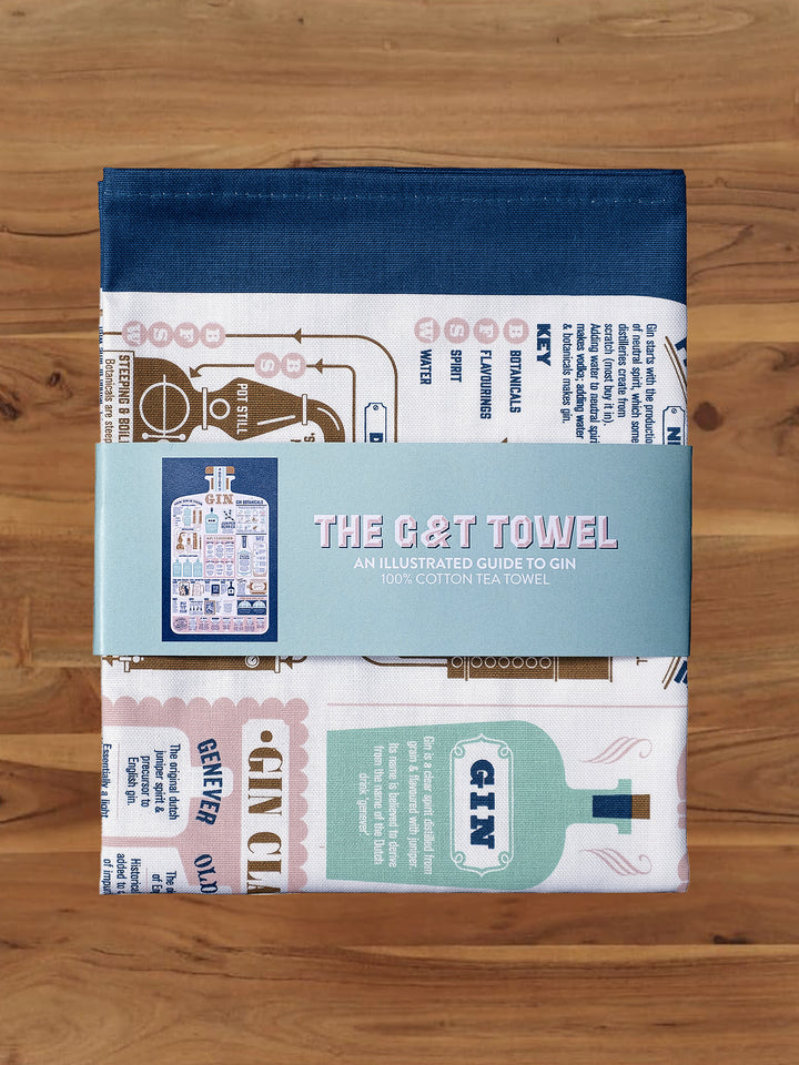 Gin Tea Towel – A Boozy Guide to Cocktails, Trivia and Drying Up Additional 8