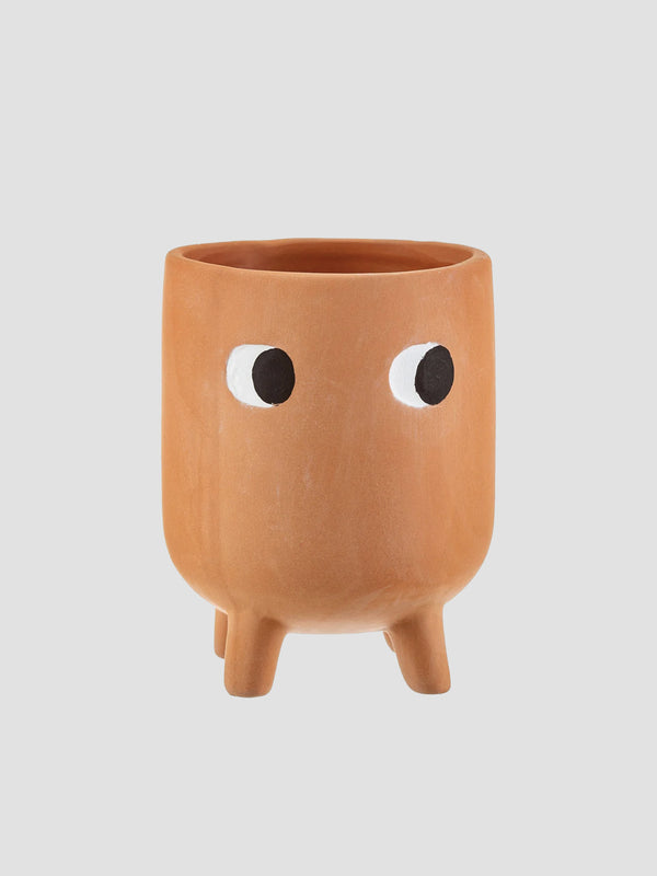 Terracotta Plant Pot - Little Stumpy Planter with Legs