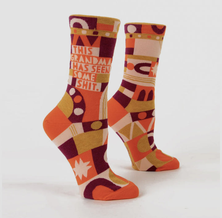 This Grandma Has Seen Some Shit Socks Additional 1
