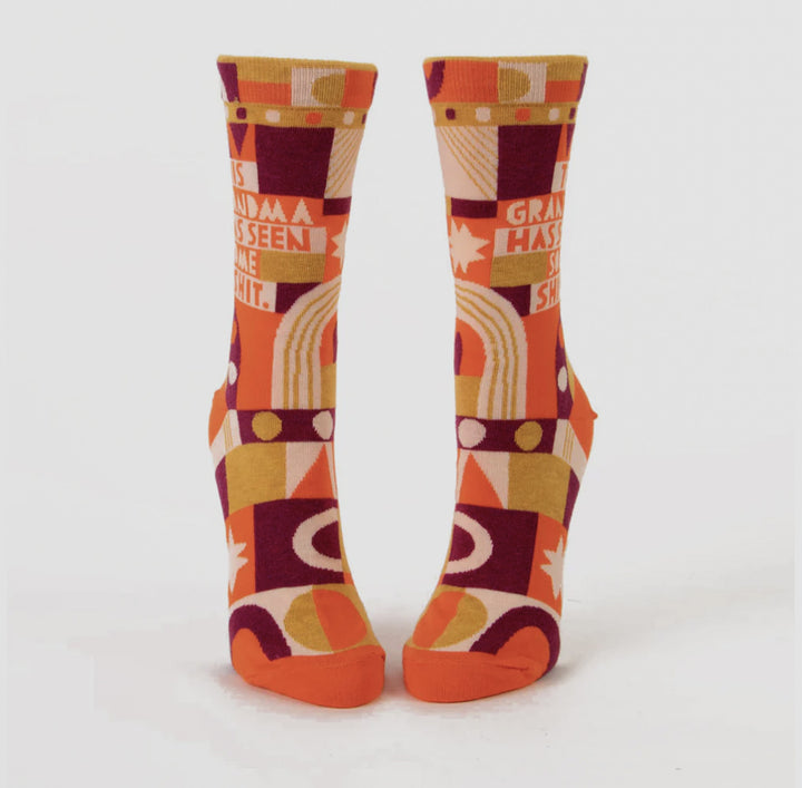 This Grandma Has Seen Some Shit Socks Additional 2