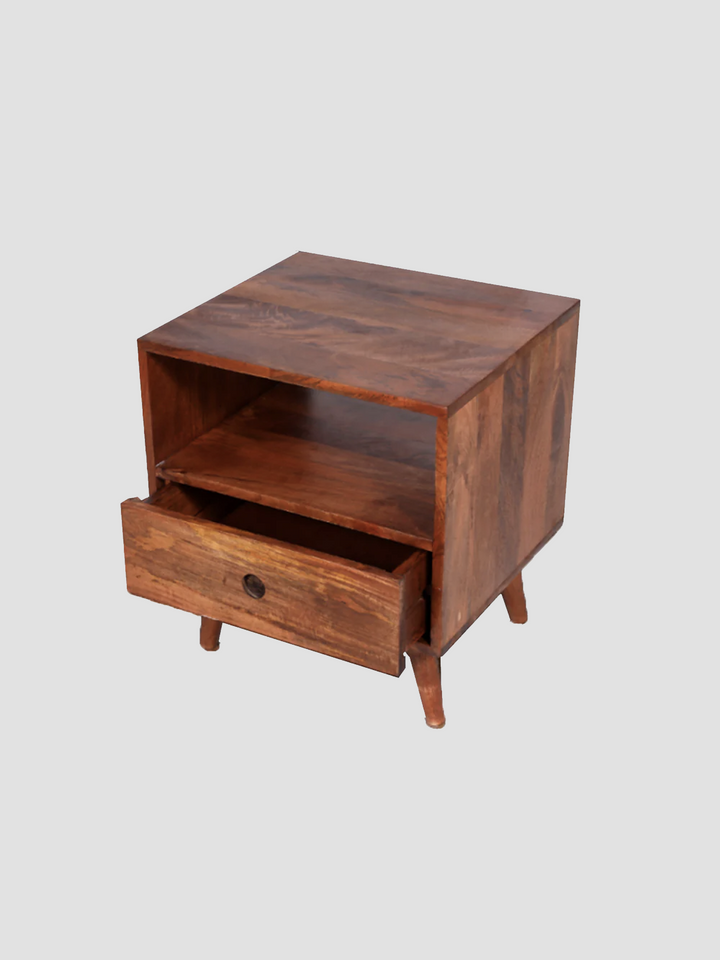 Tundra Mango Wood Bedside Table Additional 1