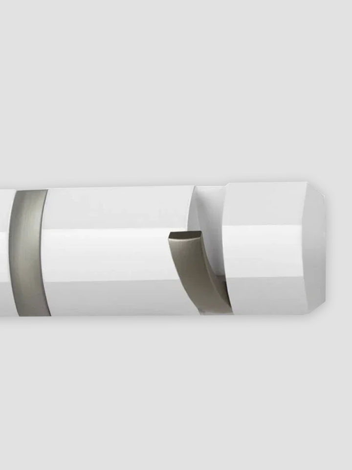 Umbra Flip 3 Hook White. Sleek Wall Storage That Disappears When Not in Use Additional 2
