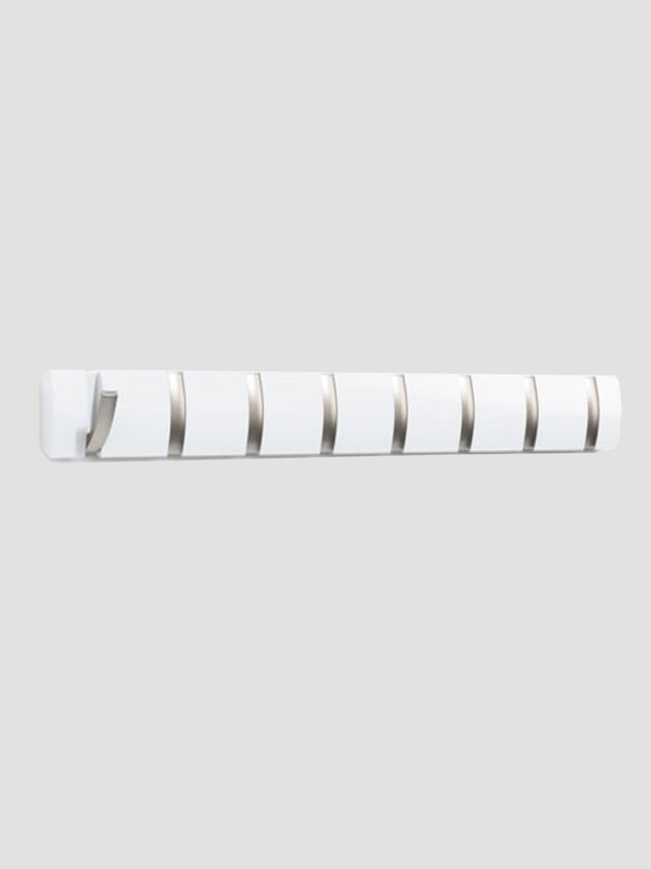 Umbra Flip 8 Hook White. Sleek Wall Storage with a Hidden Twist