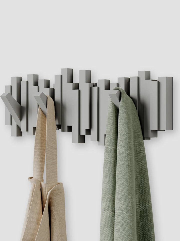 Umbra Sticks Coat Rack in Grey. Wall Art That Hangs Coats Too Additional 2