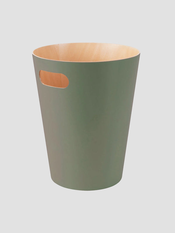 Umbra Woodrow Waste Bin - Spruce Green