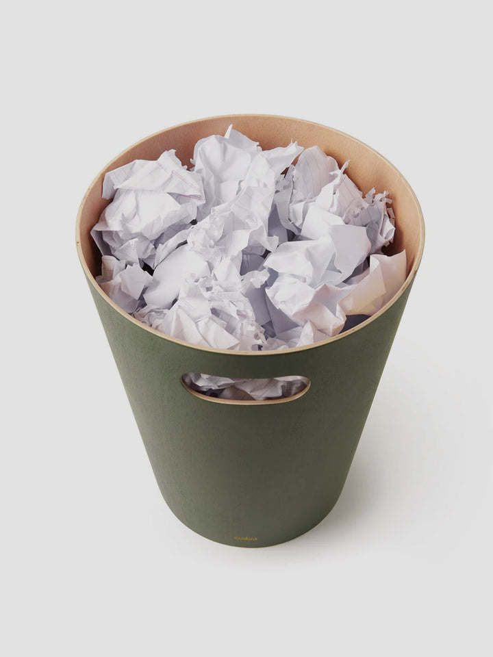 Umbra Woodrow Waste Bin - Spruce Green Additional 2