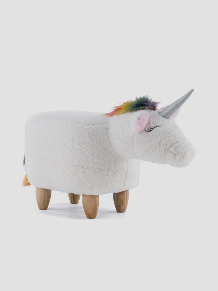 Unicorn Footstool – Usain the Lounge Legend with Rainbow Tail Additional 1
