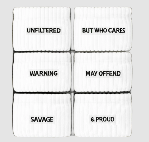 Cheeky Sox Box Flagship collection - White Additional 4