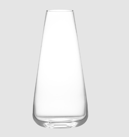 York Vase Large - Sculptural Ceramic Statement in Soft White
