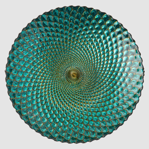 Peacock Bowl - Strut-Worthy Serveware with a Flair for Drama Additional 1