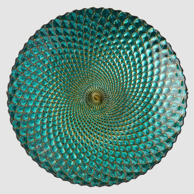 Peacock Bowl - Strut-Worthy Serveware with a Flair for Drama