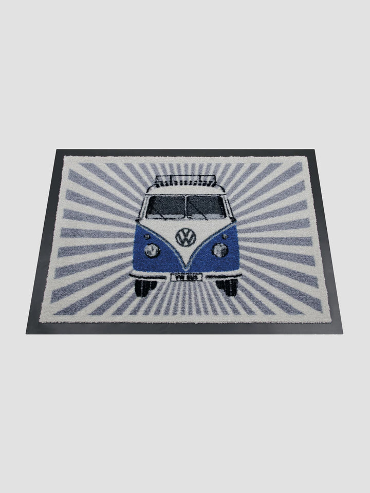 VW Campervan Doormat - Blue [D] Additional 2
