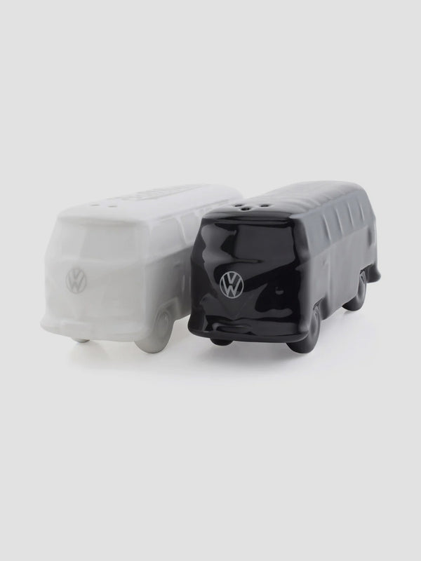 VW Campervan Salt & Pepper Shakers - Black [D]