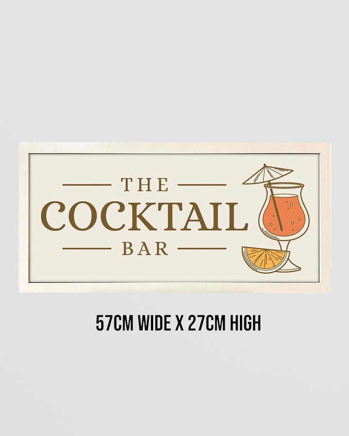 Framed Cocktail Bar Wall Art Print. Vintage Mixology Style Additional 5