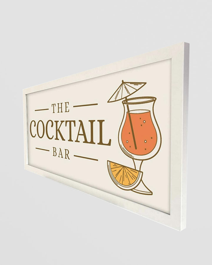 Framed Cocktail Bar Wall Art Print. Vintage Mixology Style Additional 2