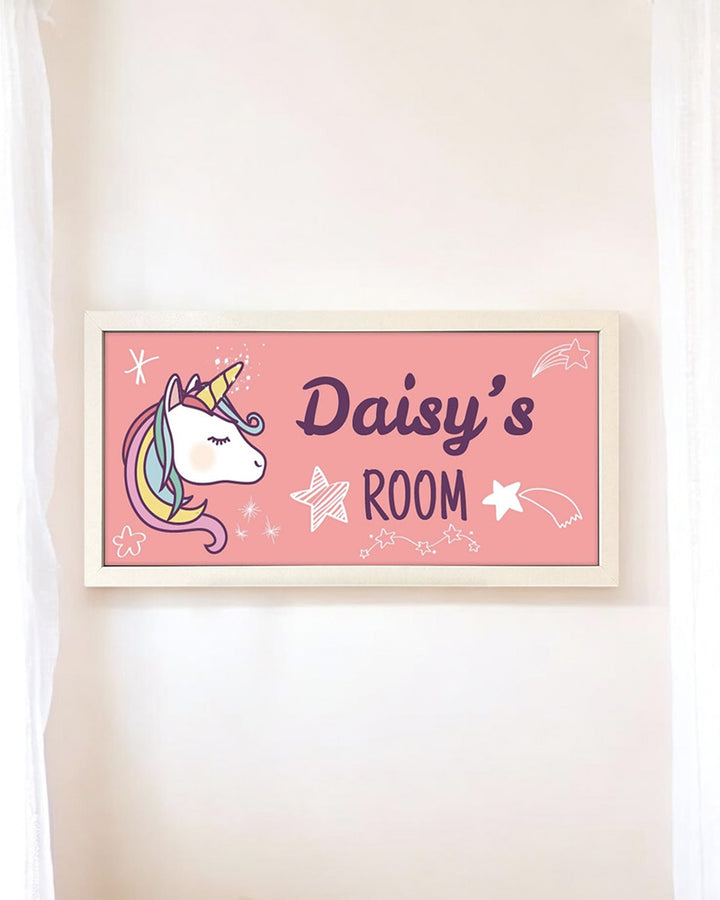 Personalised Unicorn Wall Art for Girls – Framed & Fantastical Additional 4