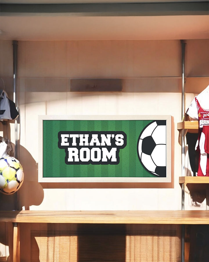 Personalised Football Wall Art Print. Framed Gift for Sports Fans Additional 4