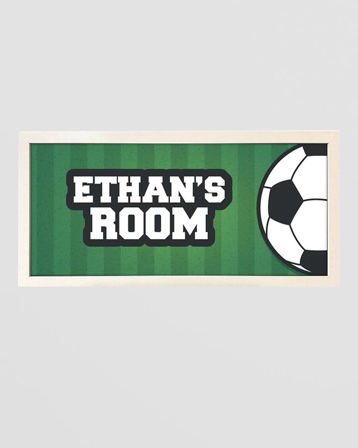 Personalised Football Wall Art Print. Framed Gift for Sports Fans Additional 1