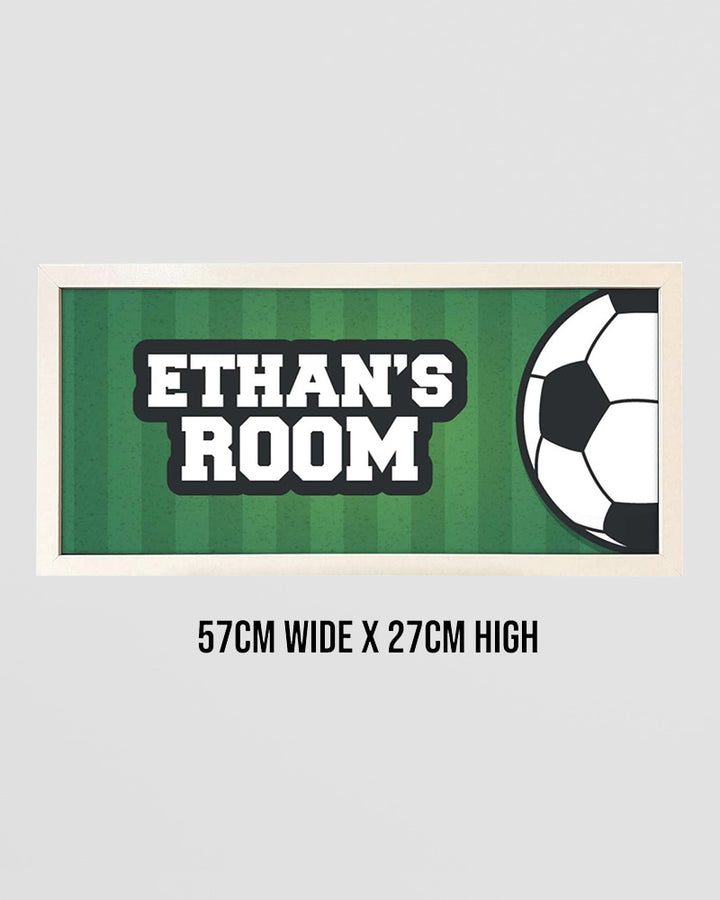 Personalised Football Wall Art Print. Framed Gift for Sports Fans Additional 5
