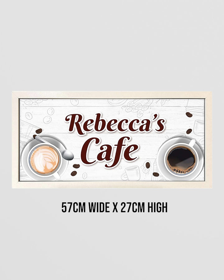 Personalised Wall Art Print - Custom Café Sign in Frame Additional 5