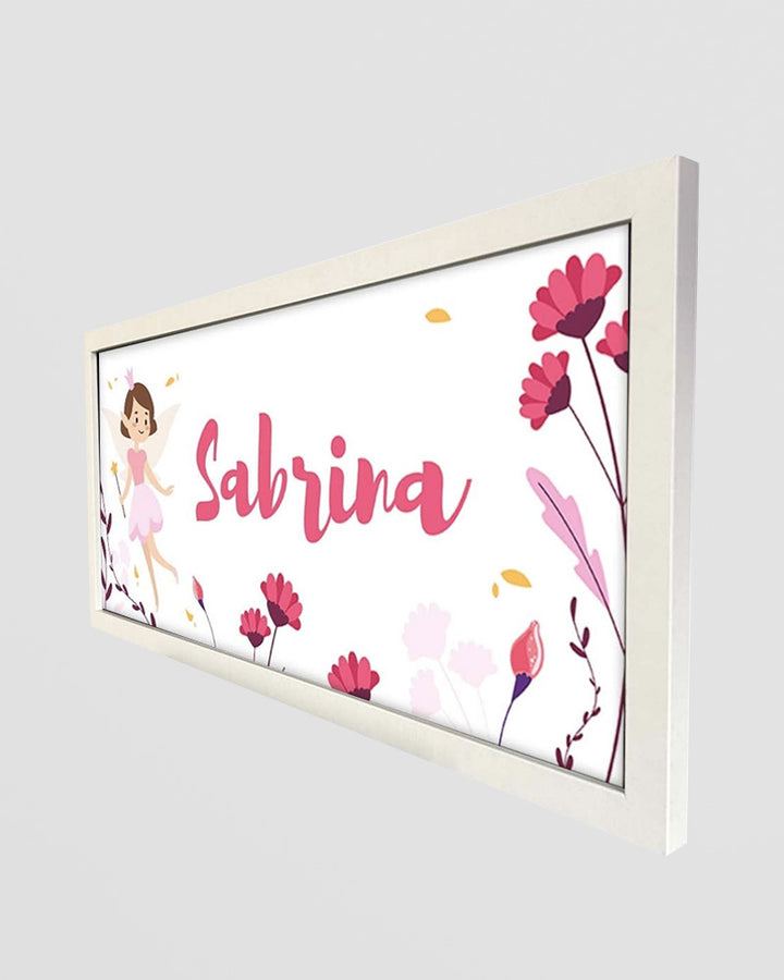 Personalised Fairy Wall Art Print for Girls. Framed & Whimsical Additional 2