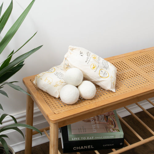 Wool Dryer Balls - Natural Eco Fabric Softener Alternative