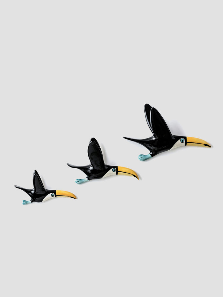 Wall-Mounted Toucan Trio [D] Additional 1