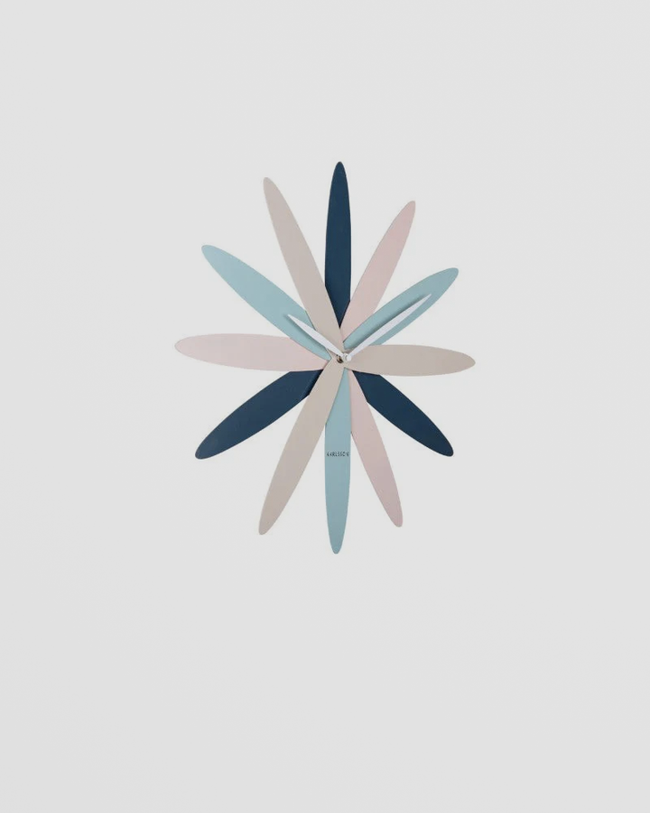 Bloom Wall Clock. Bold floral design with silent sweep movement Additional 2