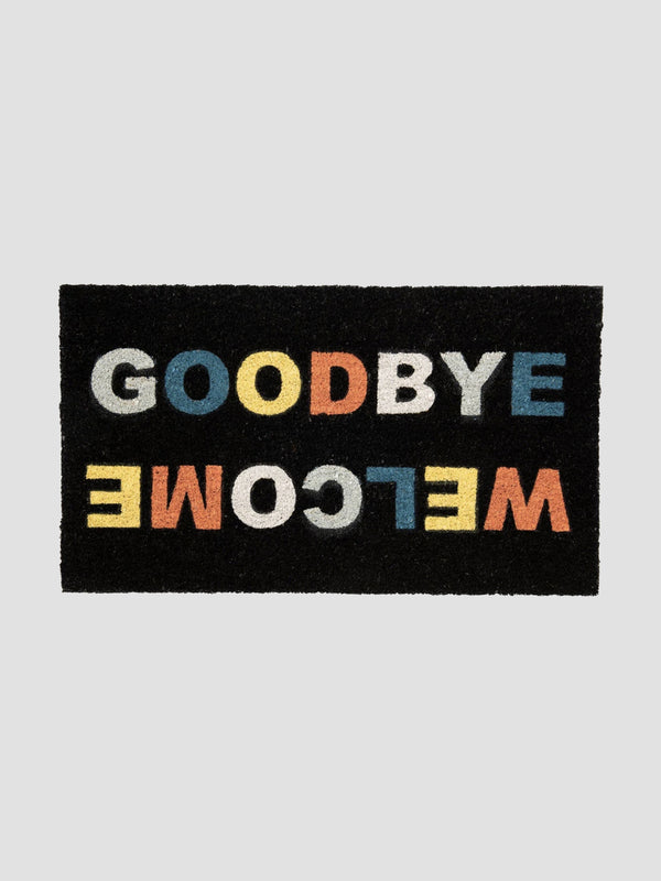 Welcome & Goodbye Doormat [D]