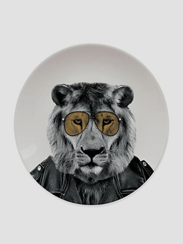 Wild Dining Plate – Lion. Ceramic dinner plate with attitude Additional 1