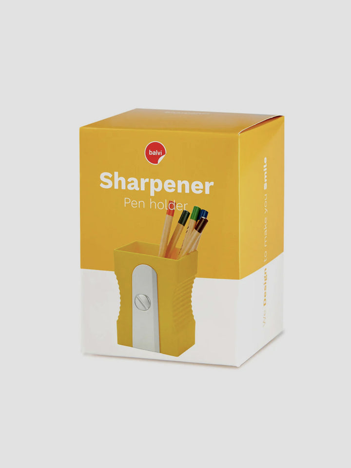 Yellow Sharpener Pen Holder Additional 2