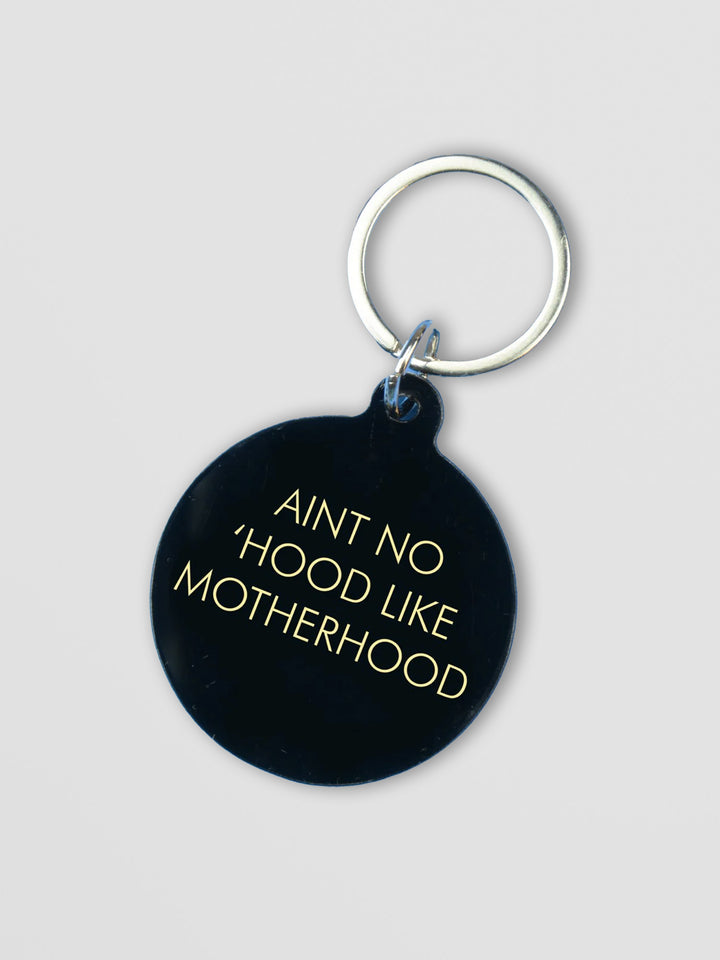 Motherhood Keytag – Black Acrylic with Gold Engraving Additional 1