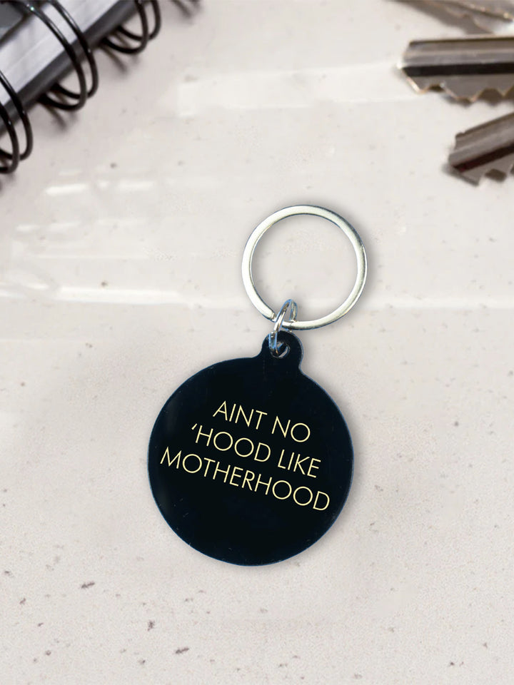Motherhood Keytag – Black Acrylic with Gold Engraving Additional 2