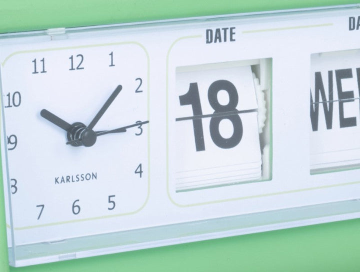 Karlsson Data Flip Alarm Clock – Time in Motion Additional 4