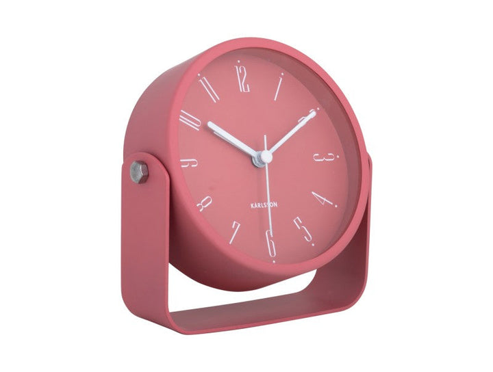 Alarm Clock Regal Numbers - Blush red Additional 3