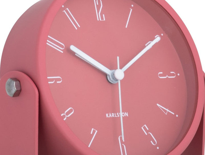 Alarm Clock Regal Numbers - Blush red Additional 4