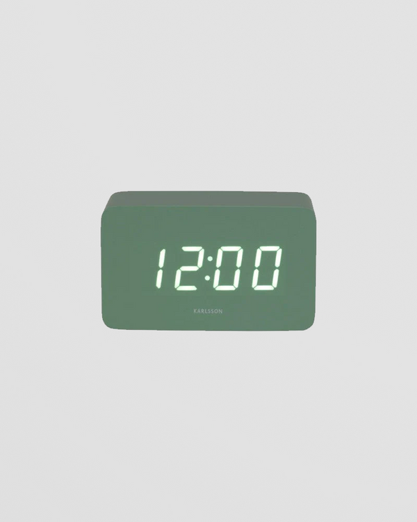 Alarm Clock Spry Tube - Grayed jade