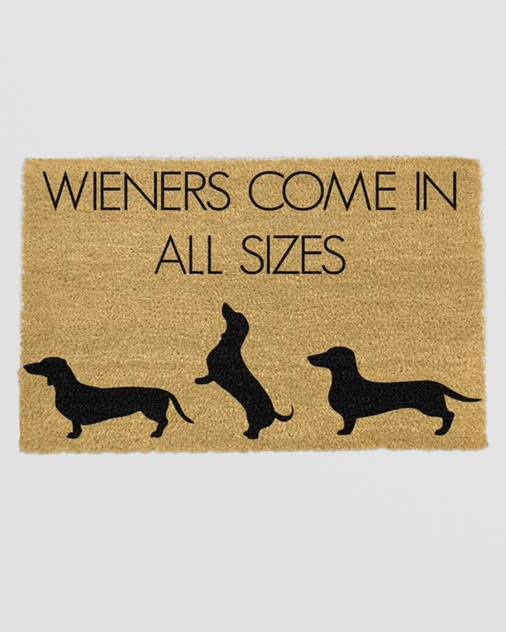Weiners Come In All Sizes Doormat Additional 1
