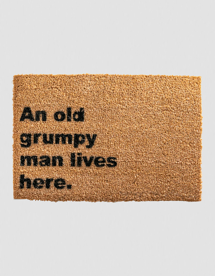 Grumpy Man Lives Here Doormat Additional 1