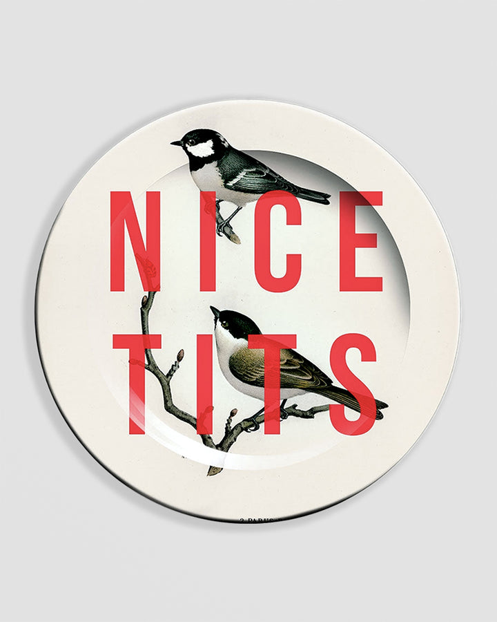 Ceramic Side Plate - Nice Tits Design for Saucy Roasts Additional 1