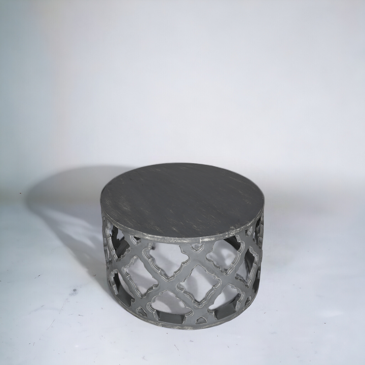 Vega Mango Wood Coffee Table - Grey Additional 3