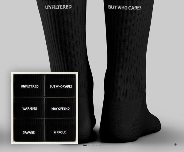Cheeky Sox Box Flagship collection - Black