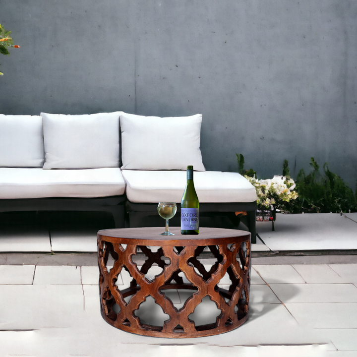 Vega Mango Wood Coffee Table - Dark Brown Additional 2