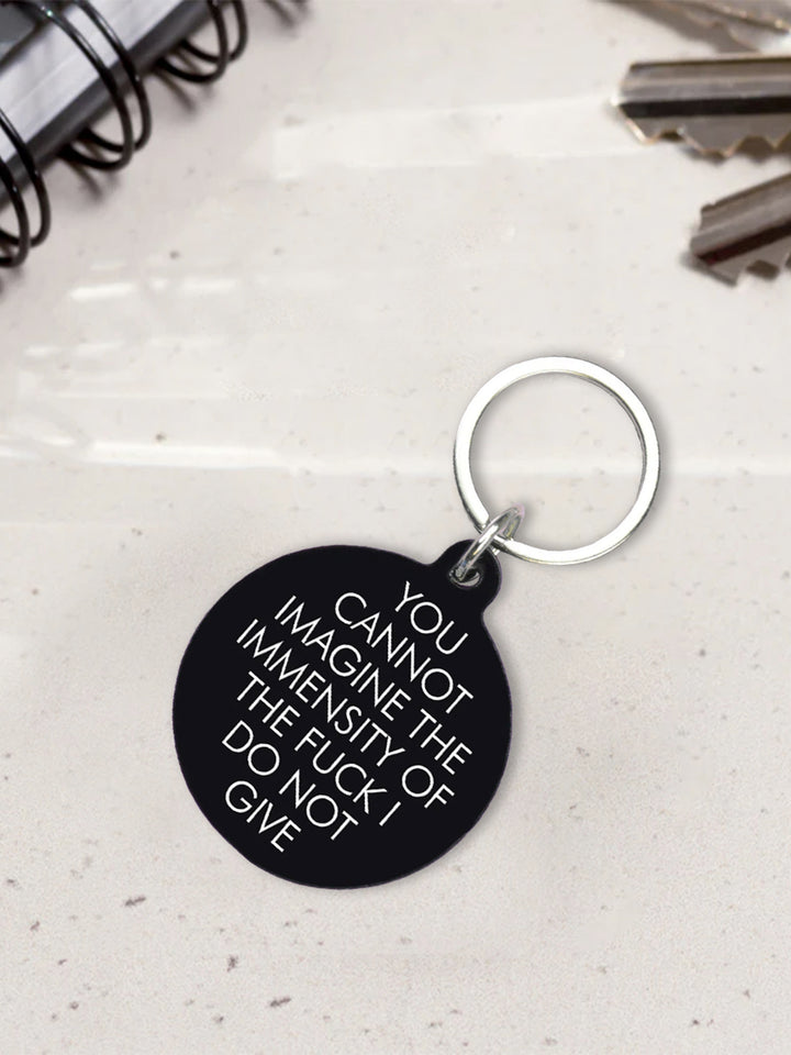 You Cannot Imagine the Immensity Keytag Additional 2
