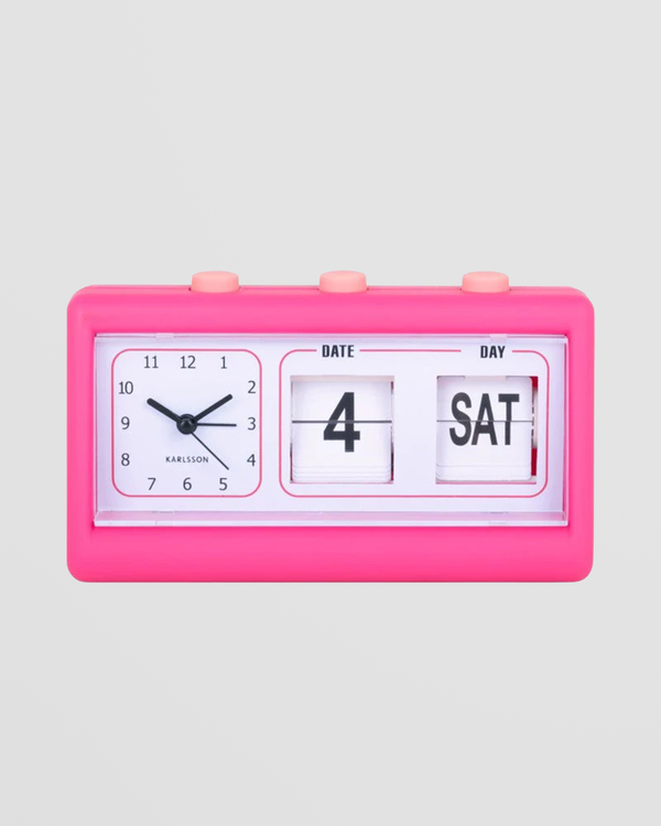 Karlsson Data Flip Alarm Clock – A Retro Twist on Timekeeping