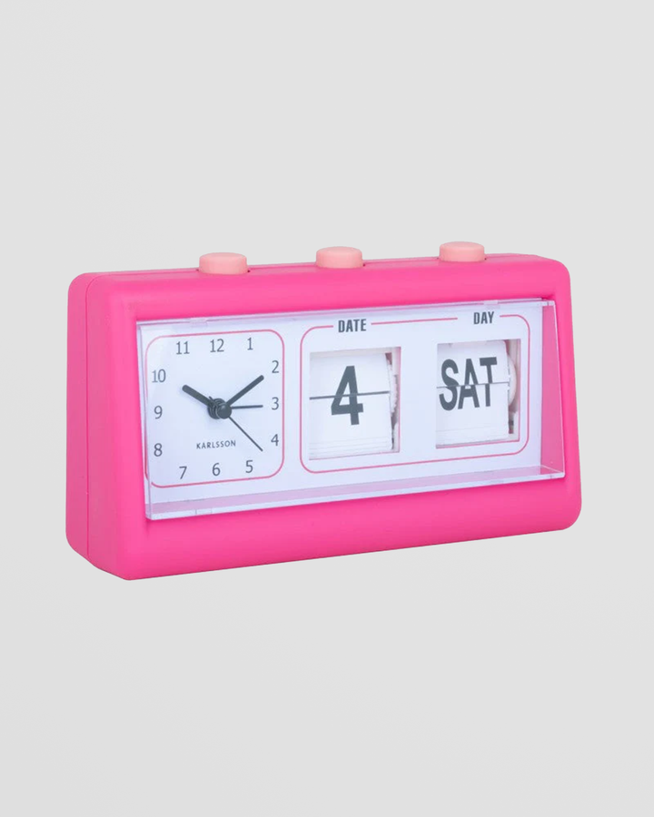 Karlsson Data Flip Alarm Clock – A Retro Twist on Timekeeping Additional 4